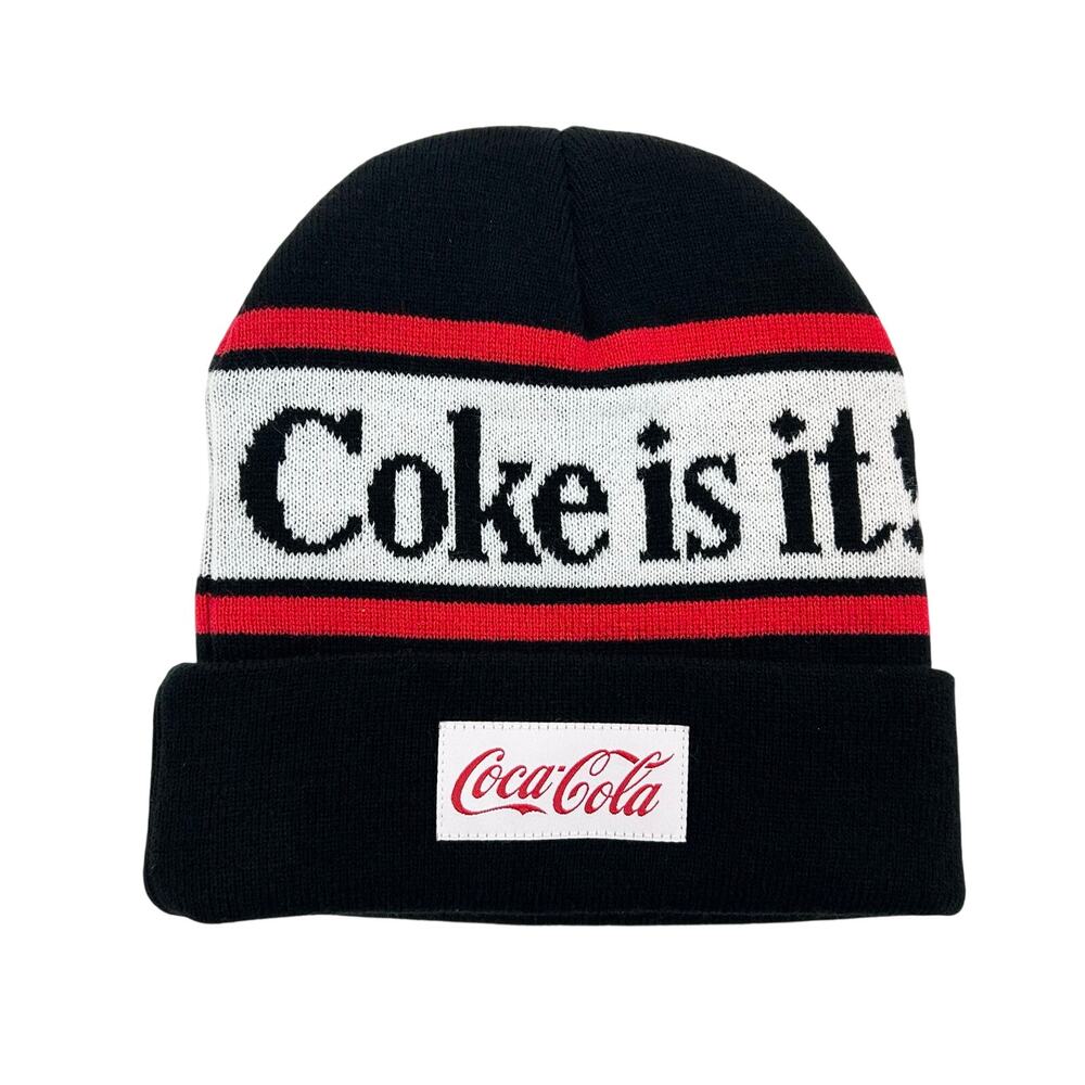 Coca Cola Beanie Hat Coke is it! - Picture 1 of 9